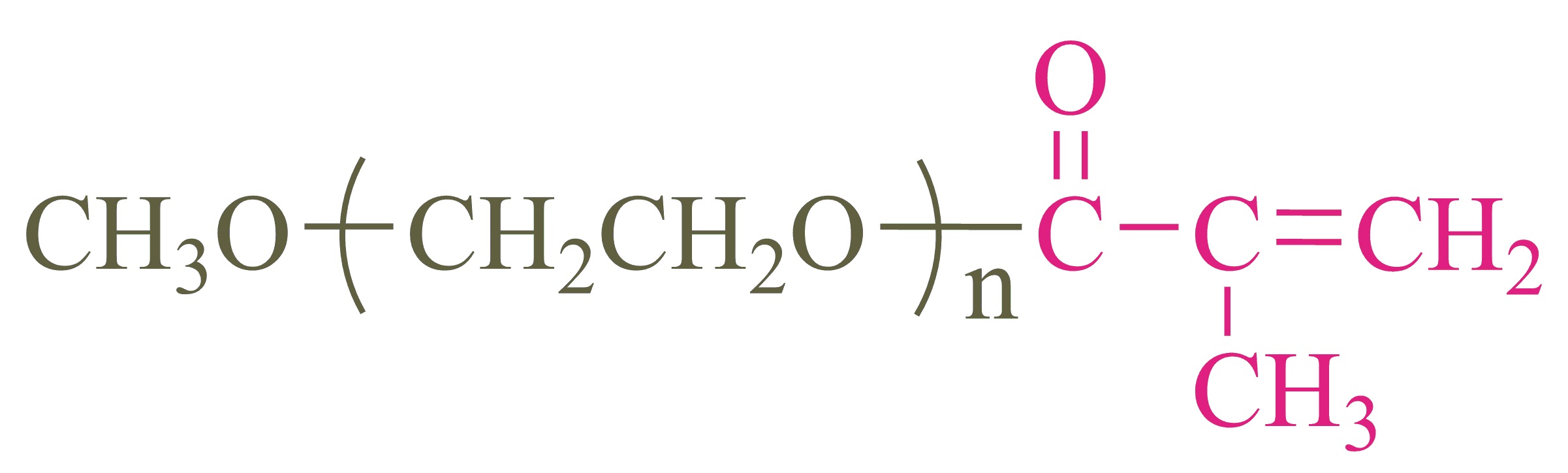 甲氧基聚乙二醇甲基丙烯酸酯;Methoxypoly(ethylene glycol) methacrylate;(mPEG-MA)