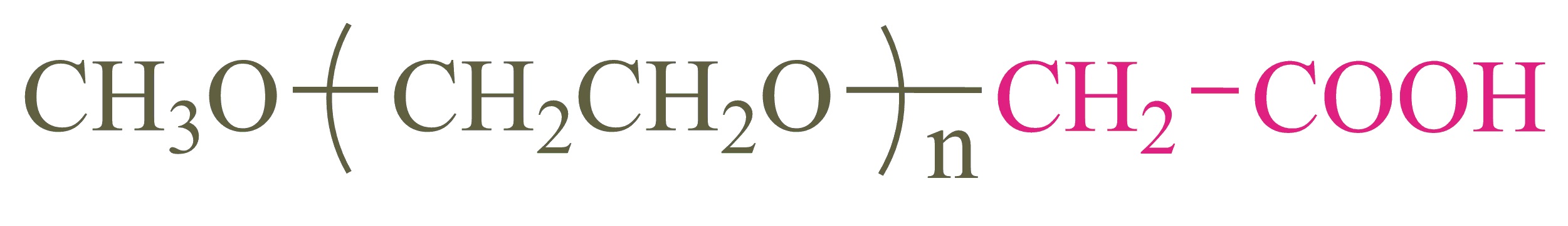 甲氧基聚乙二醇乙酸；Methoxypoly(ethylene