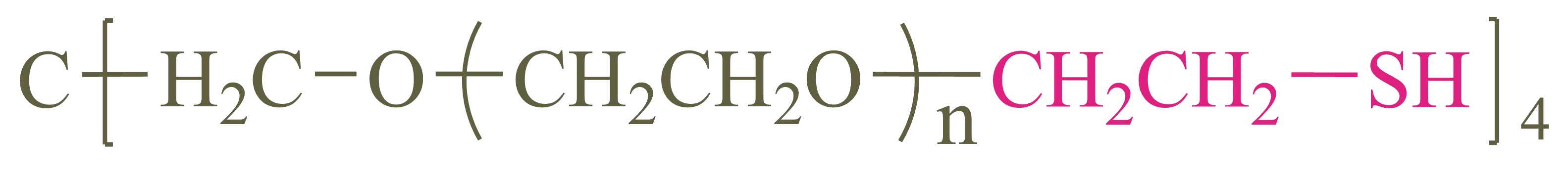 四臂聚乙二醇硫醇；4-arm PEG-SH；4-arm Poly(ethylene glycol) thiol