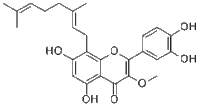 5,7,3',4'-Tetrahydroxy-3-methoxy-8-geranylflavone1605304-56-0
