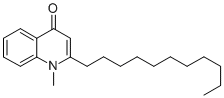 1-Methyl-2-undecylquinolin-4(1H)-one59443-02-6
