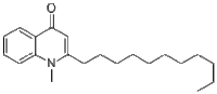 1-Methyl-2-undecylquinolin-4(1H)-one59443-02-6