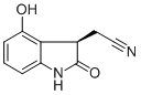 2-(4-Hydroxy-2-oxoindolin-3-yl)acetonitrile
