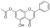 5-Hydroxy-7-acetoxyflavone6674-40-4