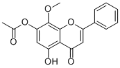 5-Hydroxy-7-acetoxy-8-methoxyflavone95480-80-1