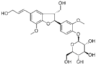 Dehydrodiconiferyl alcohol 4-O-β-D-glucopyranoside107870-88-2