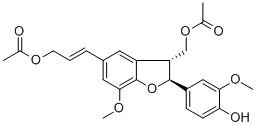 Dimeric coniferyl acetate184046-40-0