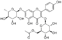 Kaempferol 3-O-(6''-O-acetyl)glucoside-7-O-rhamnoside66465-24-5