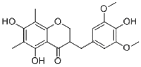 5,7-Dihydroxy-3-(4-hydroxy-3,5-dimethoxybenzyl)-6,8-dimethylchroman-4-one厂家