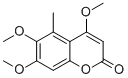 4,6,7-Trimethoxy-5-methylcoumarin62615-63-8