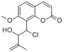 8-(1-Chloro-2-hydroxy-3-methylbut-3-enyl)-7-methoxycoumarin131652-35-2