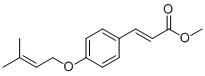 Methyl 4-prenyloxycinnamate81053-49-8