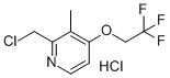 2-Chloromethyl-3-methyl-4-(2,2,2-trifluoroethoxy)pyridine hydrochloride127337-60-4