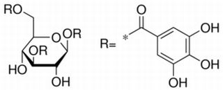 1,3,6-三-O-没食子酰基-β-D-葡萄糖18483-17-5
