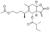 1-O-Acetyl-6α-O-(2-methylbutyryl)britannilactone1932687-71-2