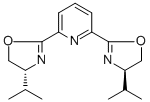 (R,R)-2,6-Bis(4-isopropyl-2-oxazolin-2-yl)pyridine131864-67-0