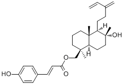 8α-Hydroxylabda-13(16),14-dien-19-yl p-hydroxycinnamate117254-98-5