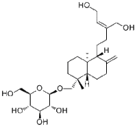 ent-Labda-8(17),13Z-diene-15,16,19-triol 19-O-glucoside1245636-01-4