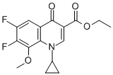 1-Cyclopropyl-6,7-difluoro-1,4-dihydro-8-methoxy-4-oxo-3-quinolinecarboxylic acid112811-72-0