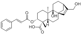 3α-Cinnamoyloxy-9β,17-dihydroxy-ent-kaur-15-en-19-oic acid2186648-60-0