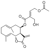 8β-(4-Acetoxy-5-hydroxytigloyloxy)costunolide109770-86-7