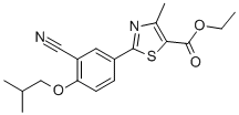 Ethyl 2-(3-cyano-4-isobutoxyphenyl)-4-methyl-5-thiazolecarboxylate160844-75-7