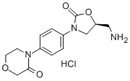 4-(4-(5-(Aminomethyl)-2-oxooxazolidin-3-yl)phenyl)morpholin-3-one hydrochloride898543-06-1