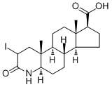 2-Iodo-3-oxo-4-azaandrostane-17-carboxylic acid104239-97-6