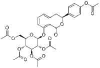(3S)-Hydrangenol 8-O-glucoside pentaacetate图片