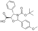 3-tert-Butoxycarbony-2-(4-anisyl)-4-phenyl-5-oxazolidinecarboxylic acid196404-55-4