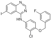 N-[3-Chloro-4-(3-fluorobenzyloxy)phenyl]-6-iodoquinazolin-4-amine231278-20-9