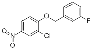 3-Chloro-4-(3-fluorobenzyloxy)nitrobenzene443882-99-3