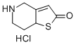 5,6,7,7a-Tetrahydrothieno[3,2-c]pyridine-2(4H)-one hydrochloride115473-15-9