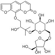 Heraclenol 3'-O-β-D-apiofuranosyl-(1→6)-β-D-glucopyranoside厂家
