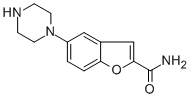 5-(1-Piperazinyl)benzofuran-2-carboxamide183288-46-2