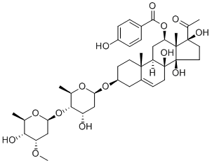 Qingyangshengenin 3-O-β-D-cymaropyranosyl-(1→4)-β-D-digitoxopyranoside1186628-87-4