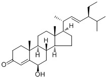 6-Hydroxystigmasta-4,22-dien-3-one36450-01-8