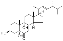 3β,5α,9α-Trihydroxyergosta-7,22-dien-6-one88191-14-4