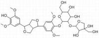 (-)-丁香树脂酚-4-O-β-D-呋喃芹糖基-(1→2)-β-D-吡喃葡萄糖苷