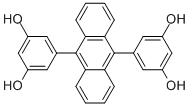 9,10-Bis(3,5-dihydroxyphenyl)anthracene153715-08