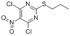 4,6-Dichloro-5-nitro-2-propylthiopyrimidine145783-14-8