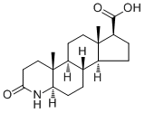 3-Oxo-4-aza-5-alpha-androstane-17β-carboxylic acid103335-55-3