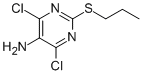 4,6-Dichloro-2-(propylthio)pyrimidin-5-amine145783-15-9