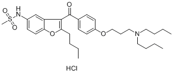 Dronedarone hydrochloride141625-93-6