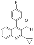 2-Cyclopropyl-4-(4-fluorophenyl)quinoline-3-carboxaldehyde121660-37-5