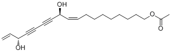 1-Acetoxy-9,17-octadecadiene-12,14-diyne-11,16-diol213905-35-2