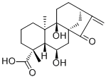 ent-6α,9α-Dihydroxy-15-oxokaur-16-en-19-oic acid81264-00-8