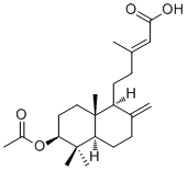 3-Acetoxy-8(17),13E-labdadien-15-oic acid63399-37-1