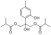 8-Hydroxy-9,10-diisobutyryloxythymol22518-08-7