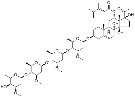 Otophylloside B 4'''-O-α-L-cymaropyranoside171422-82-5